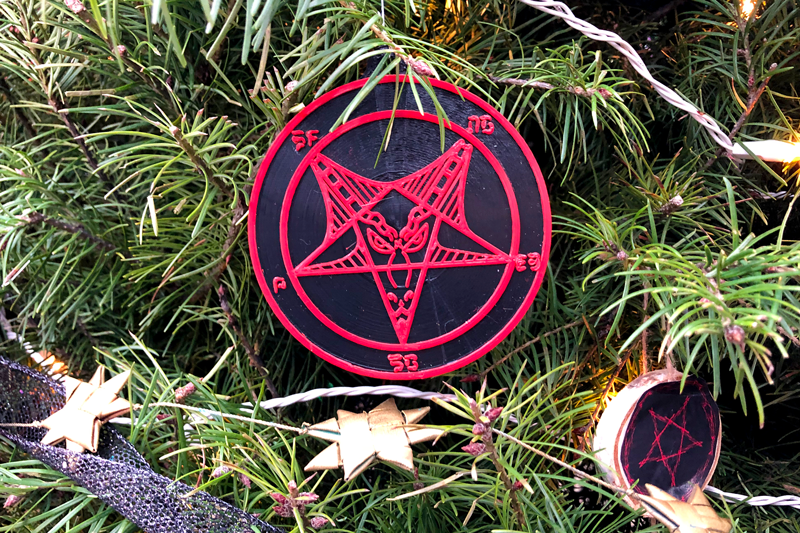 Satanic Bay Area’s statement on the theft of holiday decorations from San Jose’s Christmas in the Park