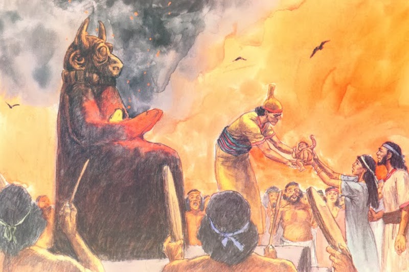 infanticide trump satanism