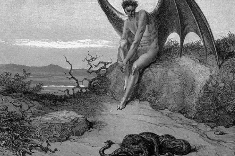 paradise lost satanic literature