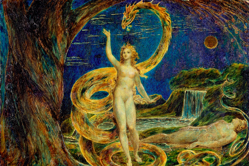 satan serpent genesis Justin